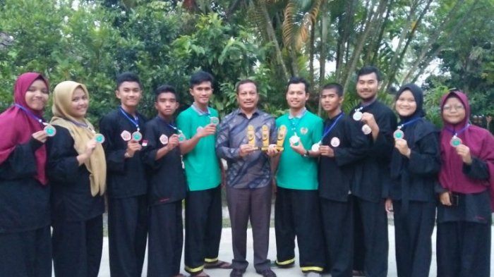 Silat Lintau IX Koto Provinsi Riau Juara II Kejuaran Silat Tradisional Internasional Payakumbuh