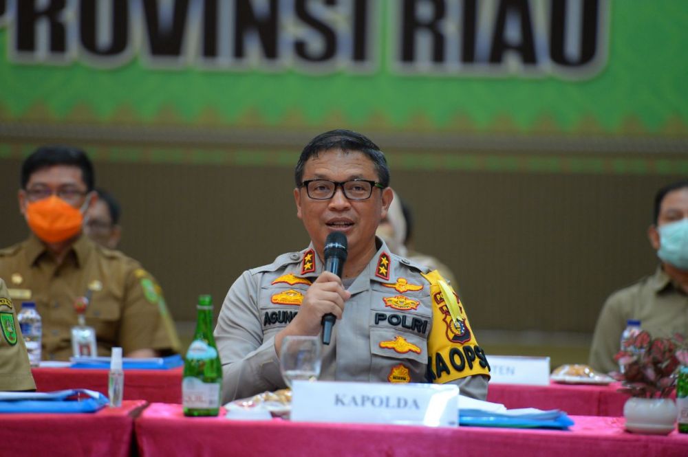 Kapolda Riau Harapkan Ops Patuh 2020 Bisa Turunkan Angka Kecelakaan dan Pelanggar Lalulintas