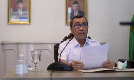 Sembuh Dari COVID-19, Gubernur Riau Mulai Aktif Bertugas, Ini Arahannya Secara Virtual ...