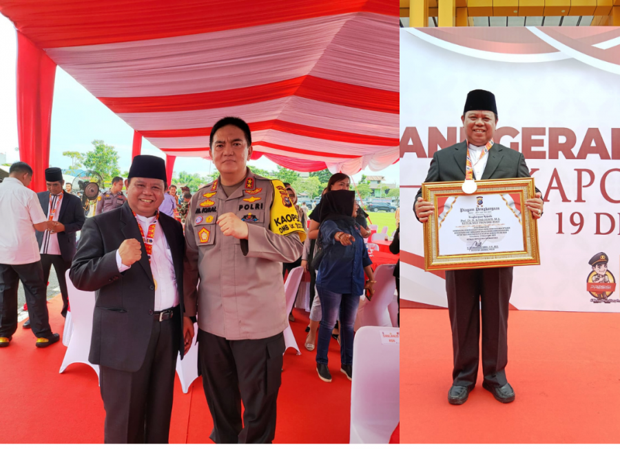 Tahun kedua MUI Provinsi Riau dapat penghargaan dari Kapolda Riau