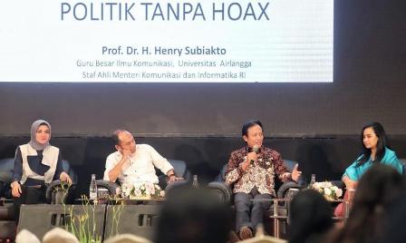 Prof. Dr. Henri Subiakto: Kalau Indonesia Otoriter, Mungkin Bisa Bebas Hoaks