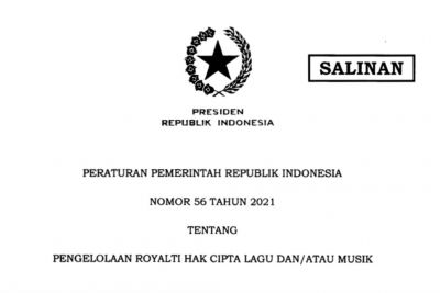 Presiden Jokowi Keluarkan PP 56/2021 tentang Pengelolaan Royalti Hak Cipta Lagu dan Musik